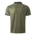 thumbnail image 2 of Men's Four Seasons Leisure Fashion Design Lapel Button Pocket Long Sleeve Tops, 2 of 4