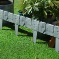 thumbnail image 1 of Vaidha 10PCS Plastic Border Edging Garden Grass Fence Wall, 1 of 3