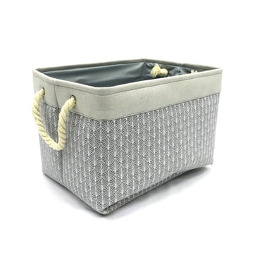 Hometrends Printed Fabric Basket