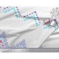 thumbnail image 1 of Soimoi White Rayon Fabric Aztec Geometric Print Fabric by the Yard 42 Inch Wide, 1 of 3