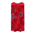 thumbnail image 4 of JUNWELL Robes d'Été pour Femmes Grande Taille Robes d'Été Grande Taille pour Femmes Plage Col en U Sans Manches Faux Deux Pièces Robe T-Shirt de Fête Midi Robe Ample, 4 of 4