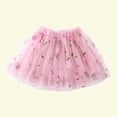thumbnail image 4 of Birdeem Robe de Princesse en Tulle Brodé Couleur Unie pour Filles Tout-Petits, 4 of 4