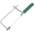 thumbnail image 1 of FESTFENDS Woodworking Hand Tools Mini U Shaped Saw Green for Jewelry Makers 1Pcs, 1 of 8