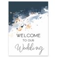 thumbnail image 1 of Darling Souvenir MADE WITH LOVE TextureLargeWelcomeSign, Decorative PosterWelcomeTo Our Wedding Poster For Easel Wedding Collection- 18x12, 1 of 5