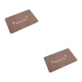 thumbnail image 2 of Baohd Durable And Long-lasting Entrance Mats Non- for Slip For All Seasons For Indoor And Outdoor Polyester Non-Slide Door Mat Butterflies gray 2Set, 2 of 6