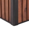 thumbnail image 2 of Grapevine Slat Wood Planter, Rectangular, 23.6IN, 2 of 7
