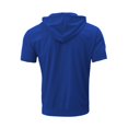 thumbnail image 3 of Blouse à Capuche pour Hommes, Haut à Capuche à Manches Courtes avec Cordon de Serrage, 3 of 5