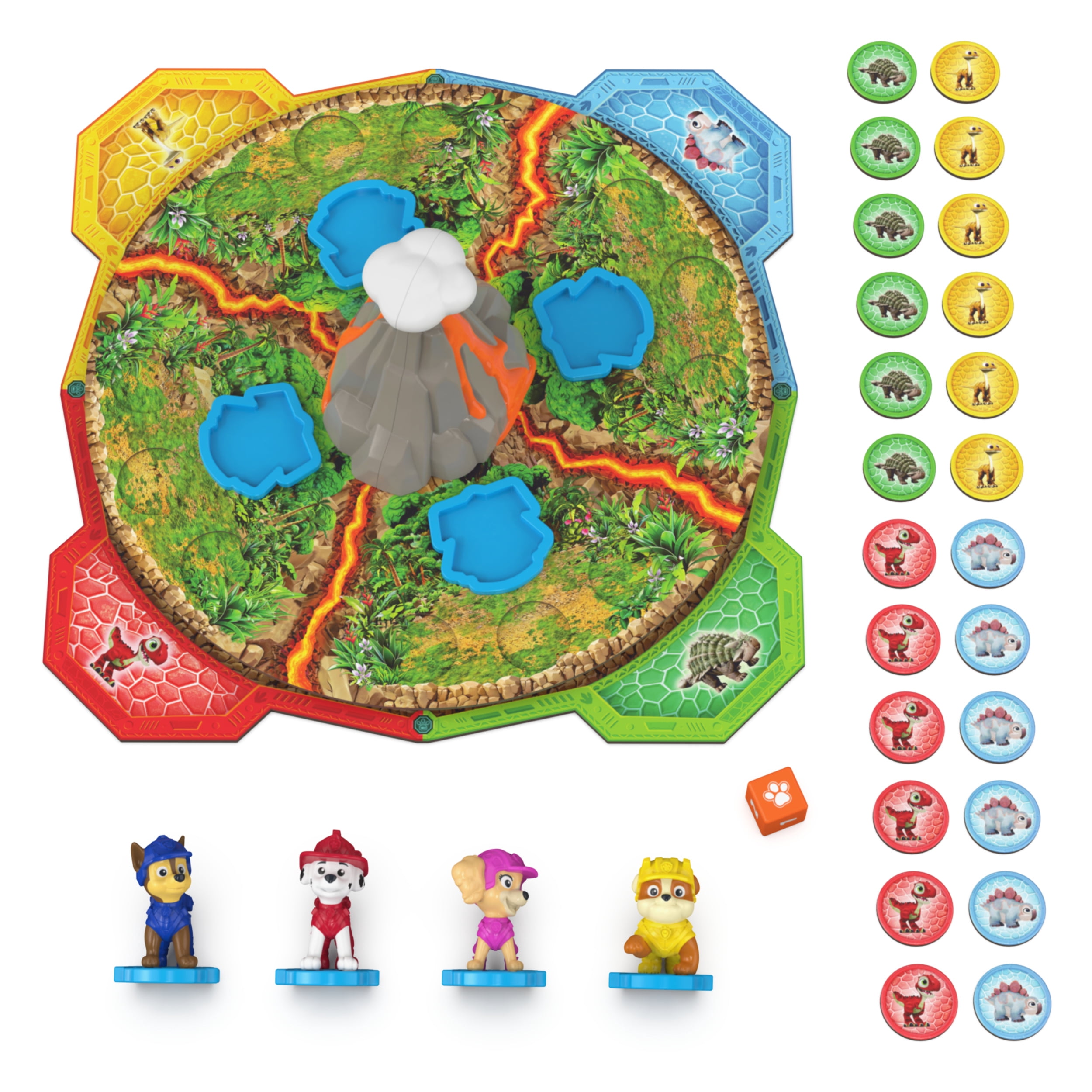Spin Master Games, PAW Patrol: The Dino Movie Game, 2-4 Players, Ages 4 and up
