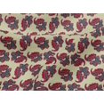 thumbnail image 4 of oneOone Viscose Jersey Fabric Leaves & Floral Block Printed Craft Fabric BTY 60 Inch Wide, 4 of 4