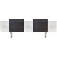 thumbnail image 3 of American Imaginations 88.5-in. W Vanity Base Set White-Dawn Grey AI-19852, 3 of 9