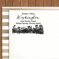 thumbnail image 2 of Printtoo Tampon d'Invitation de Mariage Personnalisé Rouge Auto-Adresse en Caoutchouc-60 x 40 mm, 2 of 6