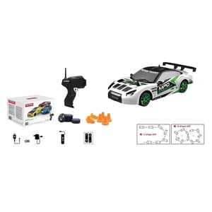 Binwennn 1:24 Échelle Haute Vitesse 4WD RC Voiture de course 2.4 Jeux de drift à distance pour les enfants et les adultes Expérience de drivt réaliste Mini Voitures pour les garçons contrôle de mote voitures en vrac pour les enfants rapide voiture télécommande