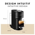 thumbnail image 2 of Nespresso Vertuo Next Premium Coffee and Espresso Machine by Breville with Aeroccino, Classic Black, 2 of 9