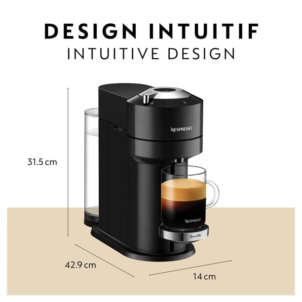 Nespresso Vertuo Next Premium Coffee and Espresso Machine by