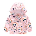 thumbnail image 1 of Eashery Manteau Matelassé d'Hiver pour Garçons à Manches Longues avec Capuchon, Vêtements d'Automne et d'Hiver, Manteau pour Garçons (Multicolore H 3-4 Ans), 1 of 5