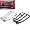 thumbnail image 3 of Motorbike Bracket Luggage Rack Luggage Holder For Piaggio For Vespa Sprint150 Chrome/Black, 3 of 7