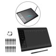 thumbnail image 2 of funtasica 10 x 6 Inch Graphic Drawing Tablet, Graphic Tablet with Choice 2, 2 of 9