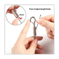 thumbnail image 3 of 4Pcs 2M x 1.5mm Adjustable Picture Hanging Wire Kit-Heavy Duty Stainless Steel Wire Rope ,Holds Up to 60Lbs, 3 of 6