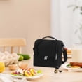 thumbnail image 4 of Yhmxh Kitchen Storage Pantry Organizers And Storage Kitchen Organizer Food Containers Insulating Lunch Bag with Waterproof Double Layer Design for Bento Milk Bottle and Meal Boxes Cooler Bag, 4 of 6