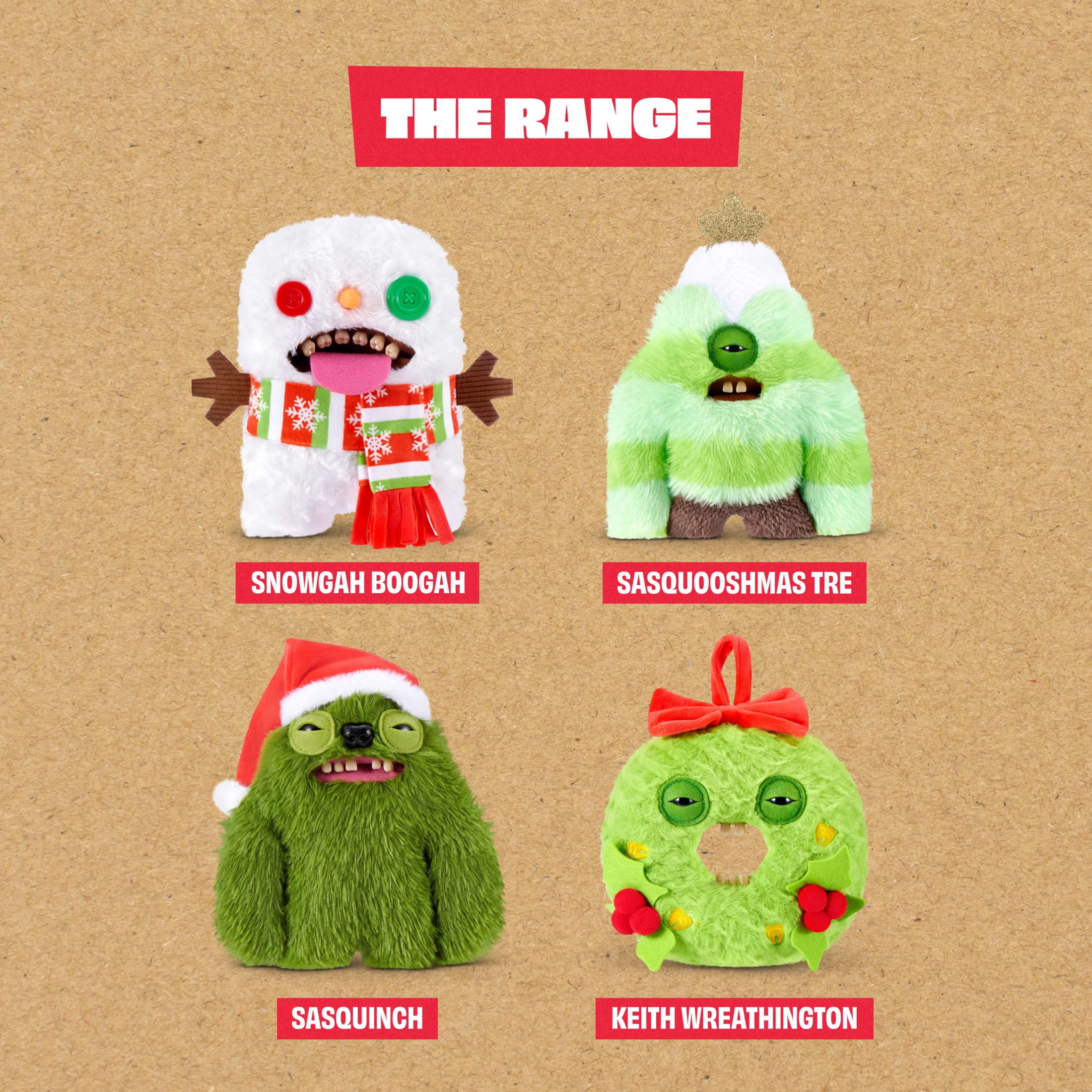 Fuggler Festive Fuggs 9 Inch Series 2 (Sasquooshmas Tree) by ZURU