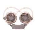 thumbnail image 1 of Ventilateur de Cou Portable à Porter Ventilateurs Portables 2 Vitesses Réglage USB Rechargeable Blanc, 1 of 7