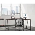 thumbnail image 4 of FITUEYES Modern L-Shaped Desk Corner Computer Desk PC Laptop Study Table Workstation Home Office Wood & Metal, LCD114001WE, 4 of 7