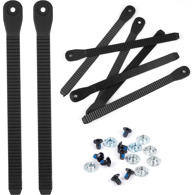 EcoNesxp Exquisite Snowboard Bindings 8-Piece Set Snowboard Ankle Bindings