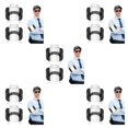 thumbnail image 1 of Youkk PVC Security And Adjustable Arm Badge Holder For Doorman Wear-resistant Badge Holders Universal 2pcs 5Set, 1 of 6