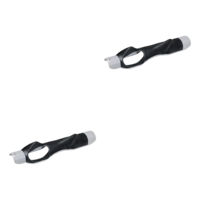Baohd Woman s Golf Swing Grip Trainer Performance on Course Grey 15.5 x 2.5cm 2Set