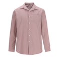 thumbnail image 5 of Birdeem Chemise Décontractée Mode Homme Couleur Unie Boutons Poches Manches Longues Col Rabattu, 5 of 5
