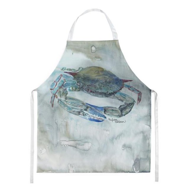 Carolines Treasures SC2003APRON Tablier d'Aquarelle de Crabe Bleu