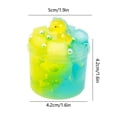 thumbnail image 2 of Yellow Fruit Crystal Slime Clay Toy 70Ml Stretchy Diy Craft Yellow Color For Creative Play Sensory Fun Stress Relief, 2 of 7