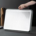 thumbnail image 4 of YAOMOBB High Temperature Resistant Baking Tray Stainless Steel Baking Tray Set with Mesh Rack Heavy Duty Non Heat Resistant Rectangle Bakeware for Kitchen Use, 4 of 6