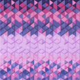 thumbnail image 1 of Ahgly Company Machine Washable Indoor Square Transitional Dark Orchid Purple Area Rugs, 7' Square, 1 of 7