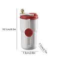 thumbnail image 3 of Boovnll Portable Car Carrying Coffee Mug Student Walkingmugstainless Steel Coffee Insulated Mug Multi-Color Available Fashionable and Versatile Must-Have, 3 of 6
