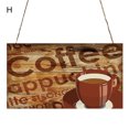 thumbnail image 4 of YAOMOBB Hanging Plaque Exquisite Front Door Sign Lanyard Design Coffee Bar Hanging Plaque with Smooth Edges 1 Piece, 4 of 7