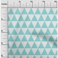 thumbnail image 1 of oneOone Cotton Poplin Fabric Triangle Geometric Print Fabric By The Yard 56 Inch Wide, 1 of 5