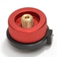 thumbnail image 3 of Adaptateur de Butane pour Réchaud de Camping en Métal, Convertisseur de Cartouche de Carburant pour Long Réservoir de Gaz, Fonction d'Arrêt Automatique, Adaptateur de Réservoir Extérieur, 3 of 11