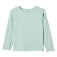 thumbnail image 1 of George Toddler Girls' Long-Sleeve Rib T-Shirt, 1 of 2