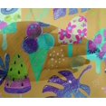 thumbnail image 5 of oneOone Viscose Chiffon Yellow Fabric Texture Craft Projects Decor Fabric Printed By The Yard 42 Inch Wide-7O, 5 of 5
