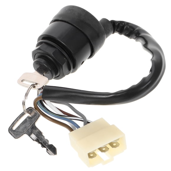 KAKOWELY Interrupteur de Lumière à Bascule ATV UTV Allumage Démarrage Interrupteur avec Clé Compatible avec Modèles 27005-0011 et 27005-1146 Véhicules Tout-Terrain 13.78"X1.57"X1.57 Pouces