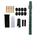 thumbnail image 3 of Wweixi Outil de Pratique de Saxophone de Poche Saxophone Portable pour Amateurs Enfants Blanc pour Débutant Vert 34x3cm, 3 of 6