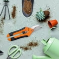 thumbnail image 4 of YoGold Pruning Shears for Gardening, Ultra Sharp Garden Scissors for Precise Cuts, Stainless Steel Bonsai Clippers with Spring Loaded Pruners Bypass Pruning Shears For Your Garden Orange, 4 of 6