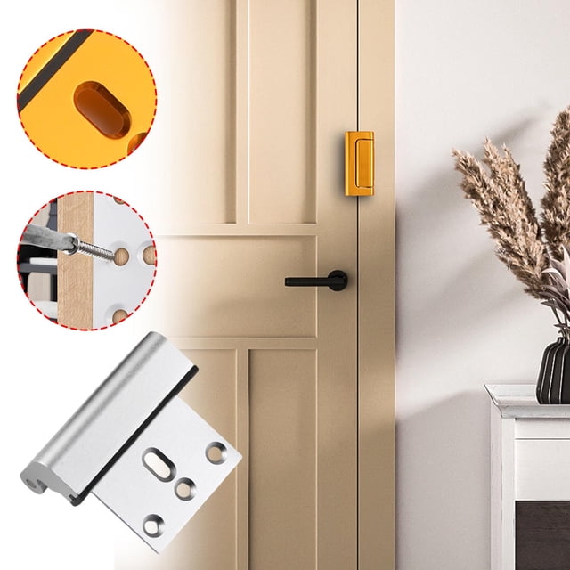 RKSTN Verrou de Renforcement Sécurité à Domicile Verrou de Renforcement de Porte Verrou de Salle de Bain Intérieur