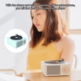 thumbnail image 3 of Xingzhi Turntable Universal Multicolor Wireless Speaker Stereo Sound Box Charging Record Player Home Studio Desktop Hotel Shop Green, 3 of 8