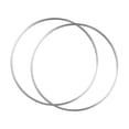 thumbnail image 4 of Elodie 2 Pieces Metal Floral Hoops Circle Versatile for Wedding Wreath DIY Birthday Diameter 45 cm, 4 of 8