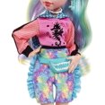 thumbnail image 2 of Monster High Doll, Lagoona Blue with Pet Piranha, Colorful Streaked Hair, 2 of 7
