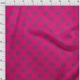 thumbnail image 3 of oneOone Cotton Cambric Fabric Floral Block Print Sewing Fabric BTY 56 Inch Wide, 3 of 4