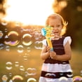 thumbnail image 4 of EGNMCR Children's Giraffe 10 Hole Bubble Machine Handheld Fully Automatic Summer Outdoor Stick Bubble Toy Children's Toy Bubble Stick 90ml Bubble Water Bubble Machine, 4 of 6