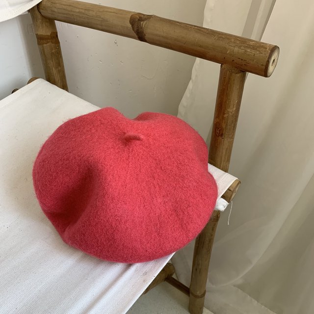 LinYooLi Breda Hat Female British Retro Autumn And Winter Day Is Wool Painter Hat Ladies Beilei Hat Versatile Korean Version